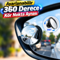 2 ADET AYARLANABİLİR 360 DERECE KÖR NOKTA AYNASI